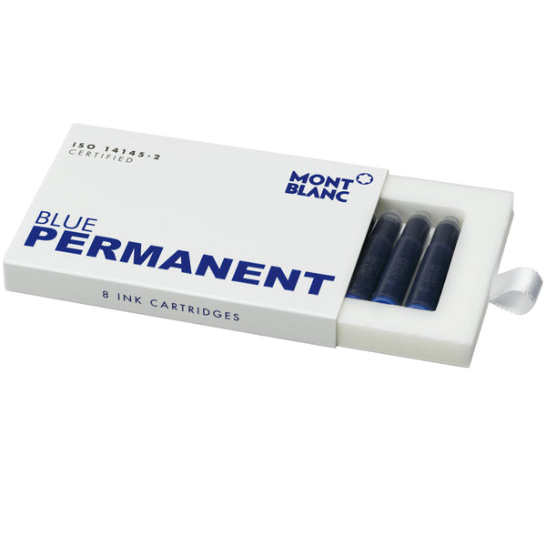 Montblanc Permanent Blue Ink Cartridges Refill