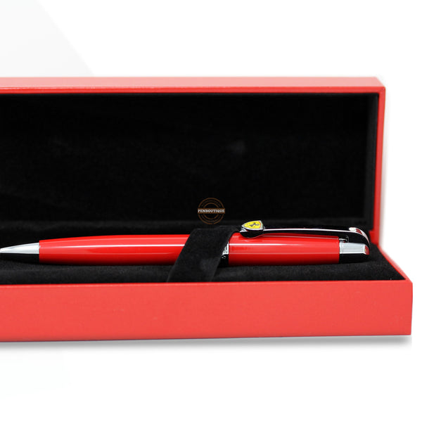Sheaffer 500 Ferrari Red Ballpoint Pen ( with Ferrari presentation box)