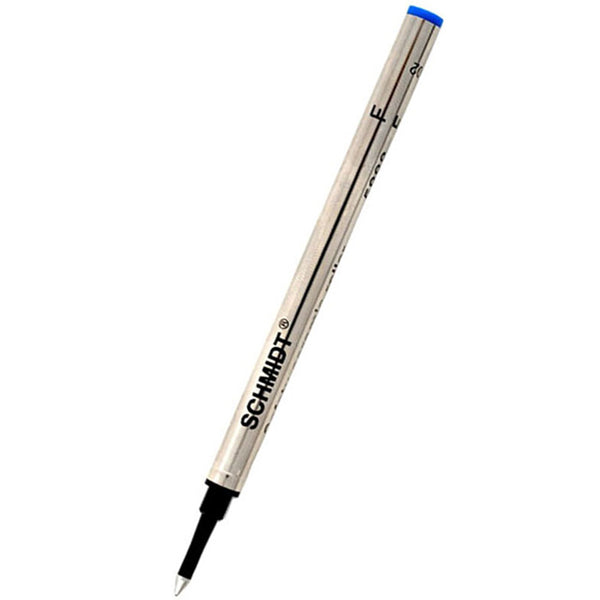 Schmidt Blue Fine w/Metal Tube Rollerball Refill-Fine Point