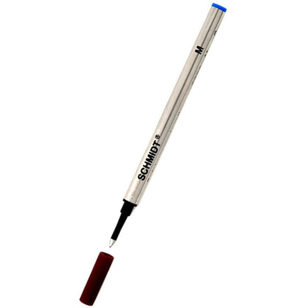 Schmidt Blue Medium w/Metal Tube Rollerball Refill-med