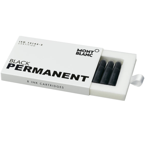 Montblanc Permanent Black Ink Cartridges Refill