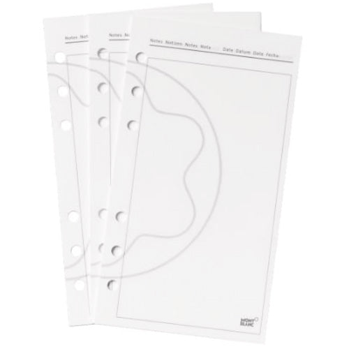Montblanc Small - Unlined Blank Sheets (50) Small