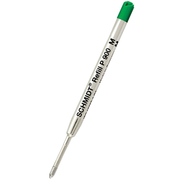 Schmidt Green Medium w/Metal Tube Rollerball Refill